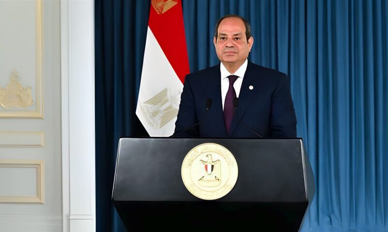 السيسي للمصريين: الواجب الوطني بالمرحلة الحالية يتمثل في العمل