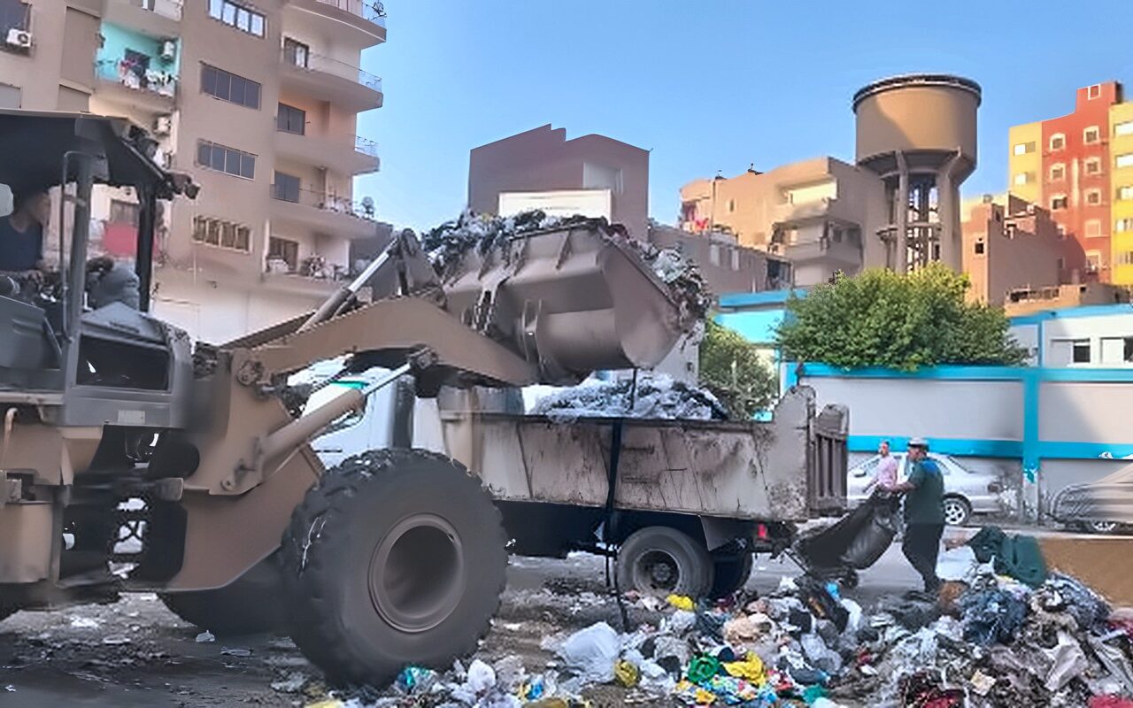 الهيئة العامة للنظافة والتجميل بالجيزة تنفذ حملات مكثفة لرفع كفاءة النظافة بالوراق