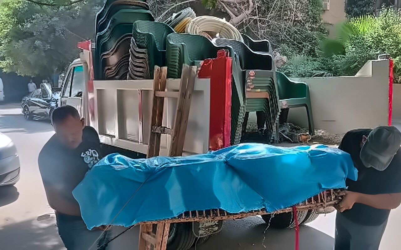 تشميع كافية وضبط سيارة مخلفات ورفع إشغالات في العجوزة