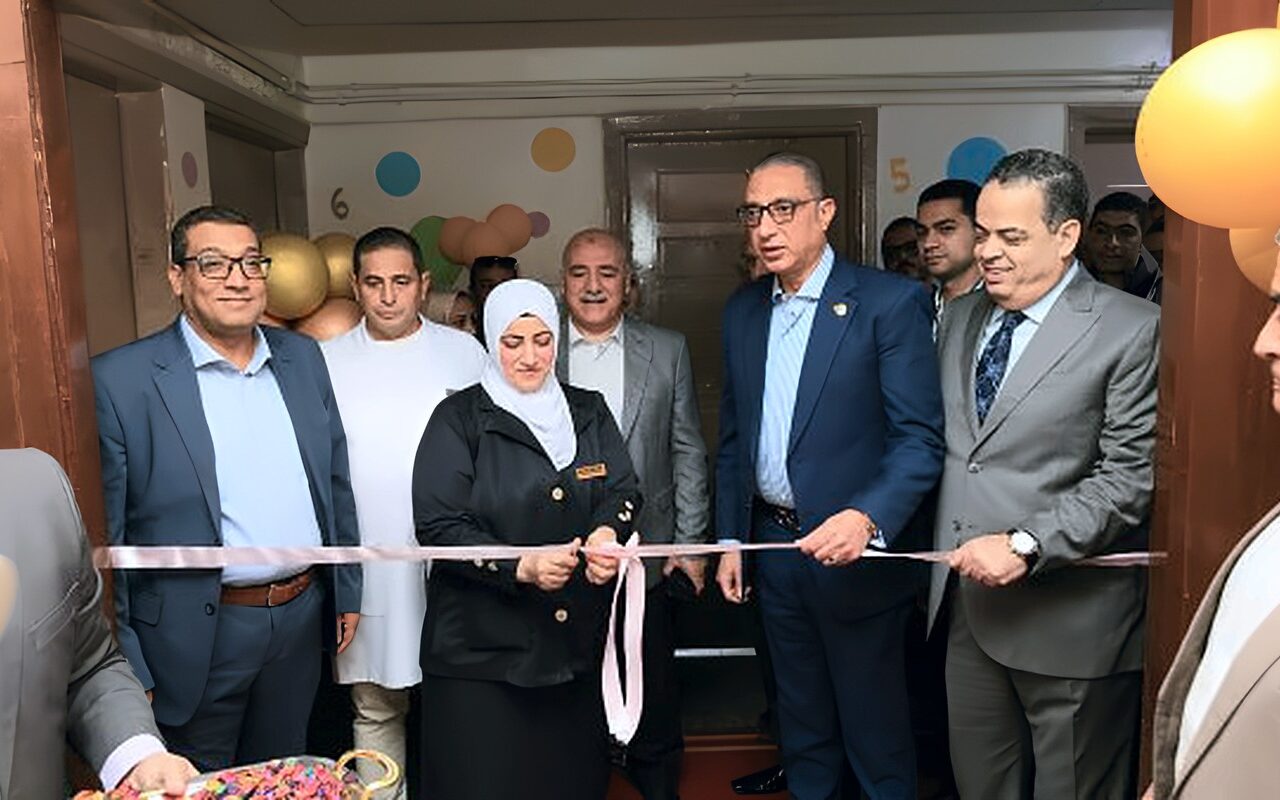 محافظ الجيزة يفتتح القسم الداخلي للأطفال بمستشفى الحوامدية العام
