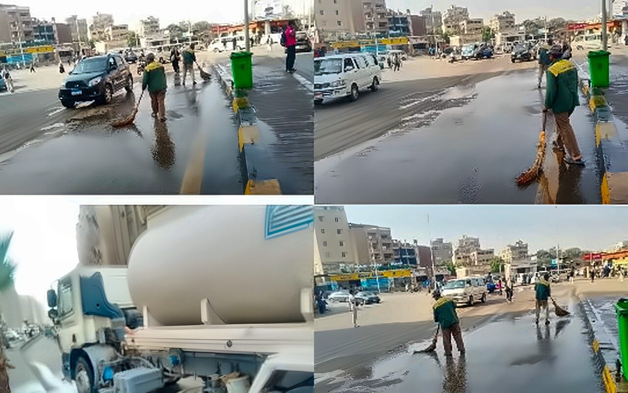 حملات مكثفة لرفع كفاءة النظافة بشوارع الهرم