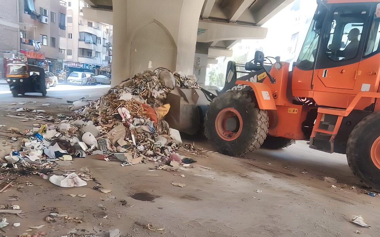 الجيزة.. رفع كفاءة النظافة بشوارع البراجيل