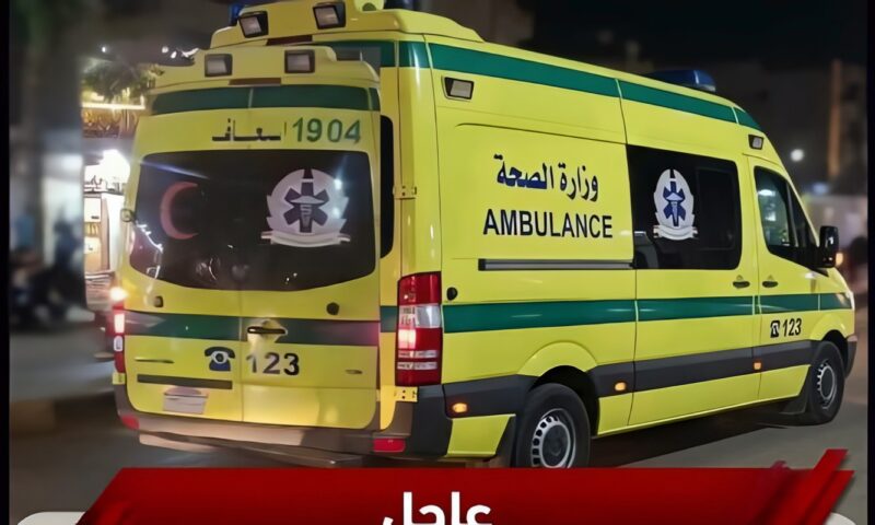 إصابة شخصين في انقلاب سيارة ربع نقل بطريق رأس غارب – الزعفرانة بالبحر الأحمر