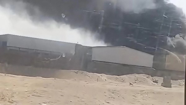 حريق بمصنع بلاستيك بالمنوفية