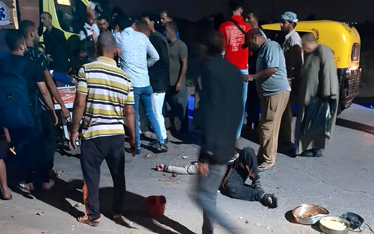 وفاة سيدة واصابة زوجها وابنتها في حادث تصادم بالمنوفية