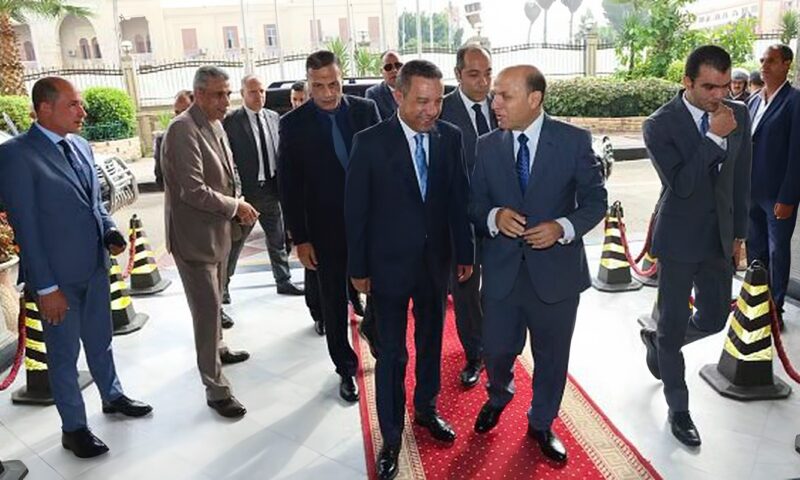 محافظ المنوفية يشارك في مؤتمر المبادرة الوطنية للمشروعات الخضراء بالغربية