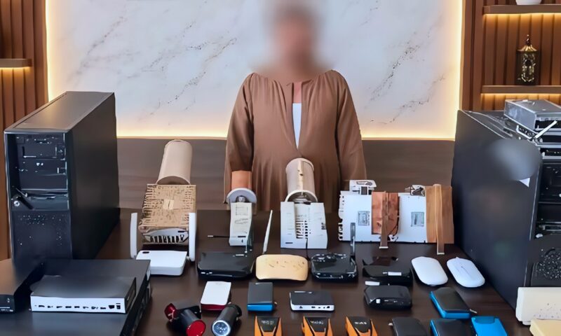 ضبط صاحب شبكة بث تلفزيوني لاسلكية بدون ترخيص في المنوفية