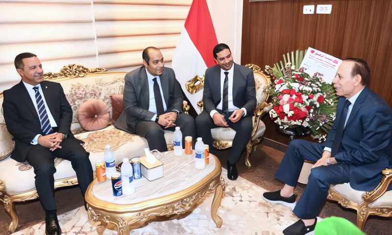 تعزيز التعاون المشترك بين محافظة المنوفية ومحكمة شبين الكوم الابتدائية
