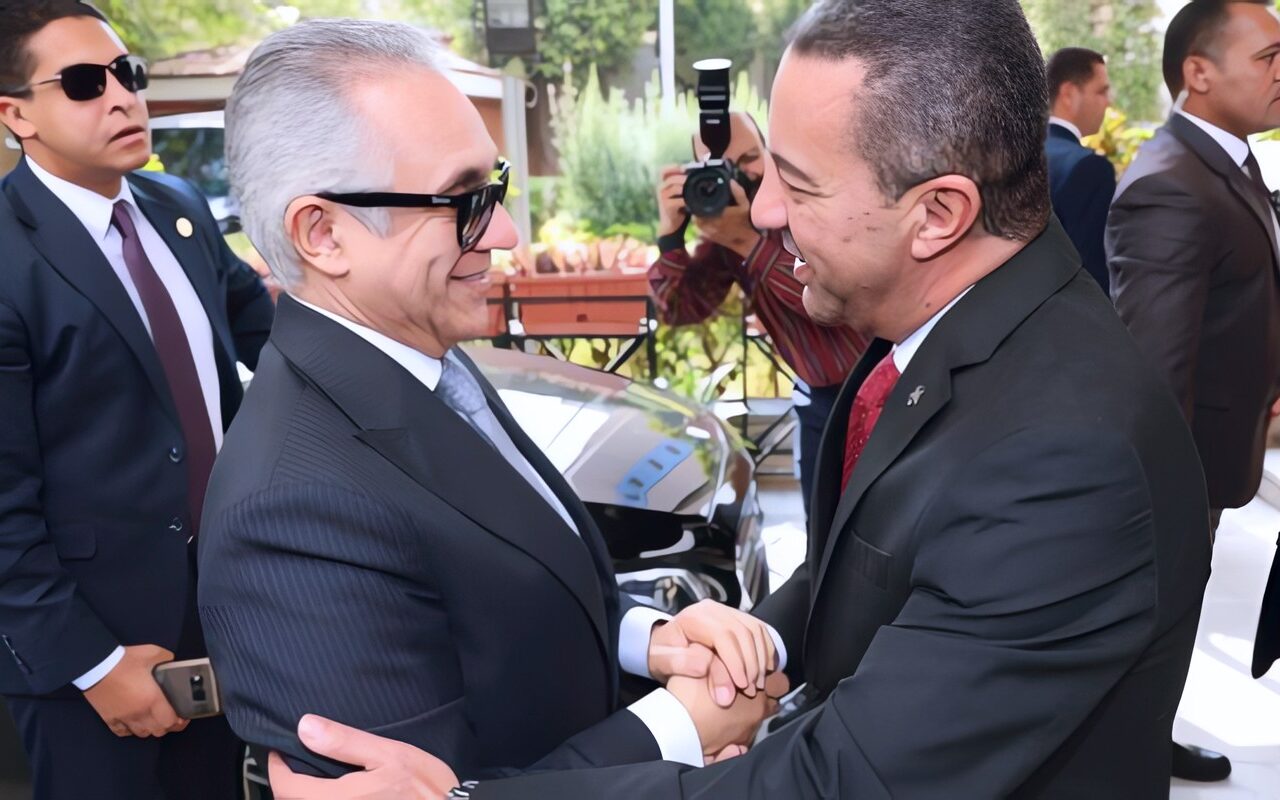 محافظ المنوفية يستقبل وزير العدل قبل افتتاح الشهر العقاري ووضع حجر أساس نادي القضاة