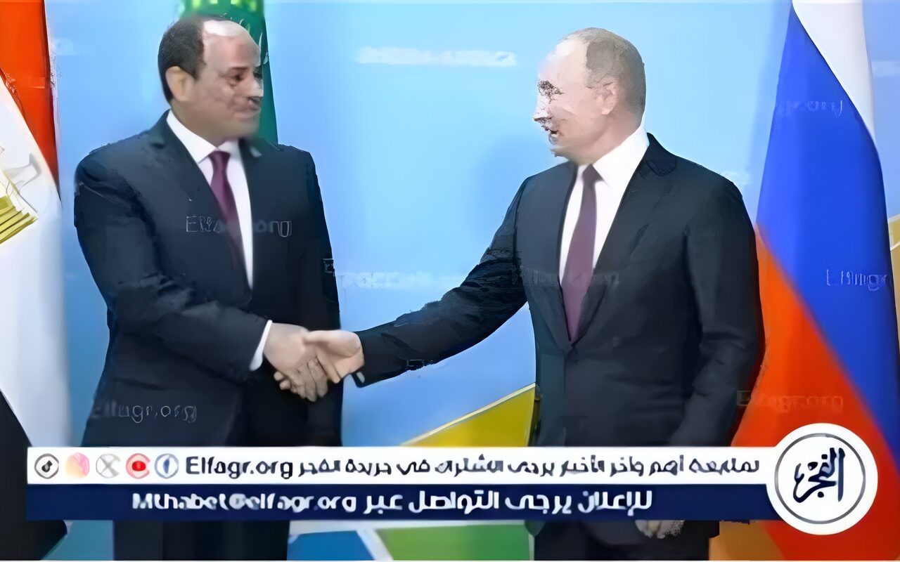 السيسي وبوتين يبحثان تعزيز الشراكة الاستراتيجية.. ومحطة الضبعة النووية وخفض التصعيد بالشرق الأوسط على مائدة المباحثات