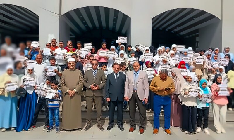 مدير تعليم بني سويف يكرم الفائزين في مسابقة القرآن الكريم