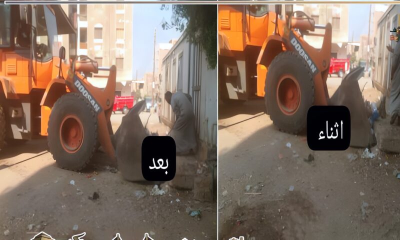 إزالة 15 حالة تعدٍ على الأراضي الزراعية وأملاك الدولة بمركز ببا جنوب بني سويف