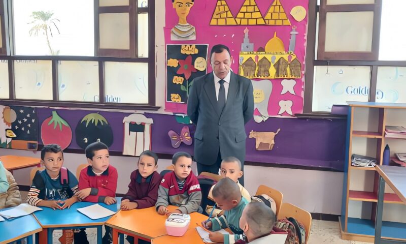 ضمن جولاته الميدانية.. مدير تعليم بني سويف يتفقد عددًا من مدارس ناصر التعليمية