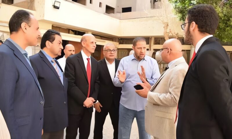 رئيس جامعة بني سويف يشكر مستشفى بني سويف التخصصي وهيئة الإسعاف على رعاية المصابين