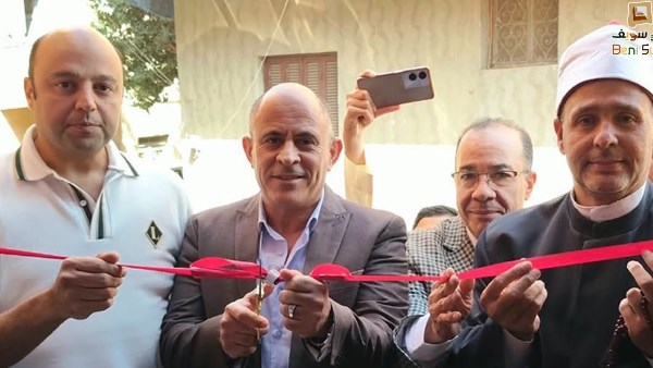 محافظ افتتاح مسجدين بكفر جمعة وتلت ببني سويف