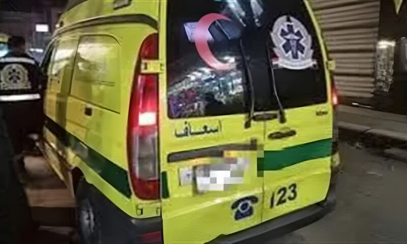 مصرع شخصين دهسا في حادث مروري ببني مزار بالمنيا