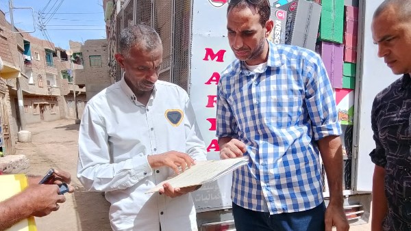 تحرير 27 محضرًا تموينيًا خلال حملة مكبرة بـ صدفا في أسيوط