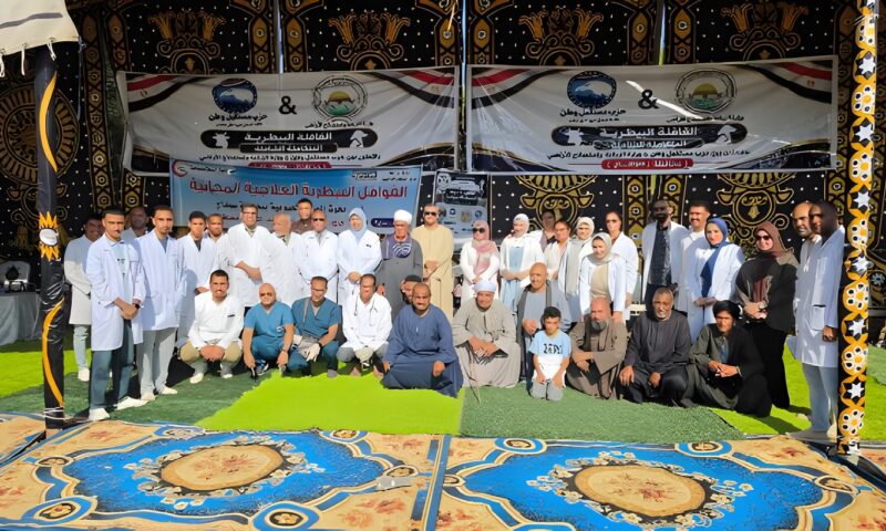 بالمجان.. بيطري سوهاج يعالج 5007 حالة من حيوانات وطيور في قافلة بدار السلام