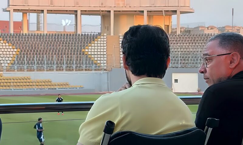 ظهور حسام الزناتي في مباراة الزمالك ضد ودية الشرقية إنبي
