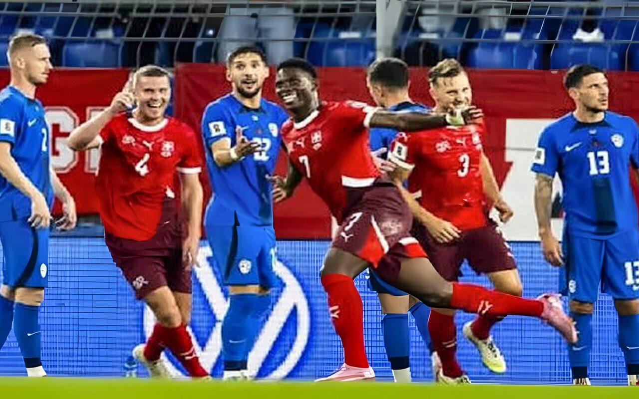 منتخب سويسرا يقلب الطاولة على سلوفينيا ويواصل التحليق بالعلامة الكاملة