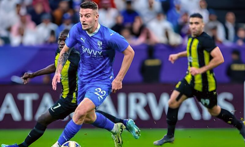 دوري روشن السعودي .. الهلال يتفوق على الإتحاد 2-1 في الشوط الأول