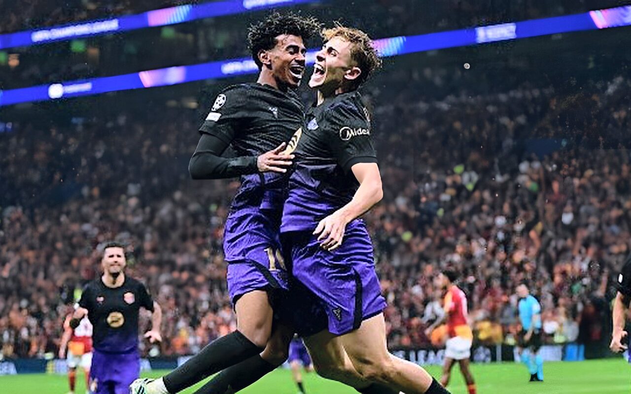 برشلونة يكتسح جالطة سراي 4-1 على أرضه في دوري أبطال أوروبا