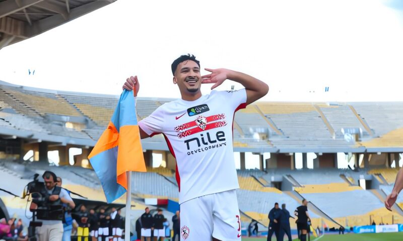 أحمد شريف أفضل لاعب فى مباراة الزمالك وبترول أسيوط