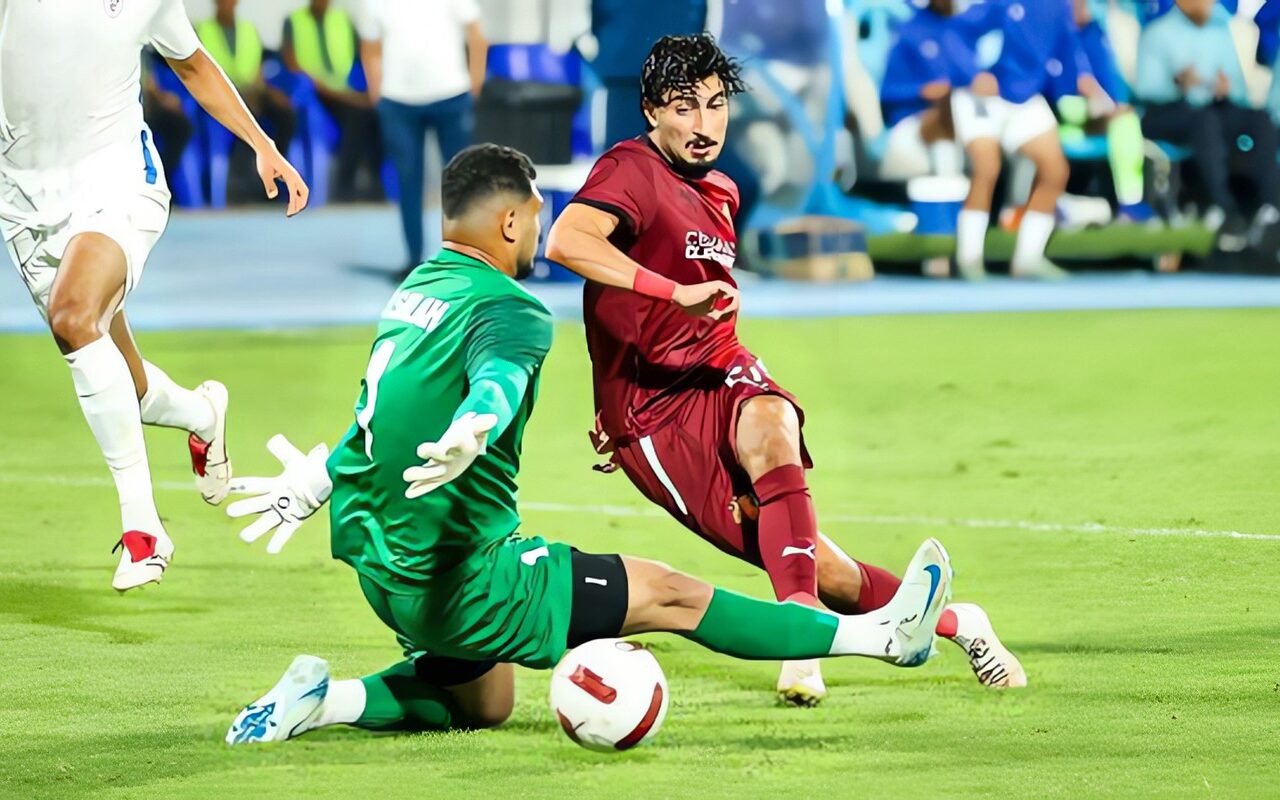 سيراميكا كليوباترا يفوز على السويس بتروجت بثنائية بالدوري المصري