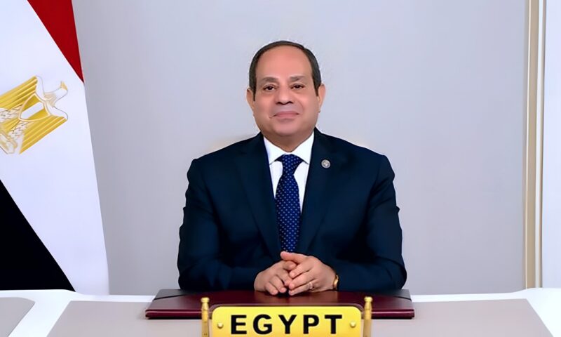 السيسي: فلسطين القضية المحورية في الشرق الأوسط وضرورة تسويتها بصورة عادلة وشاملة