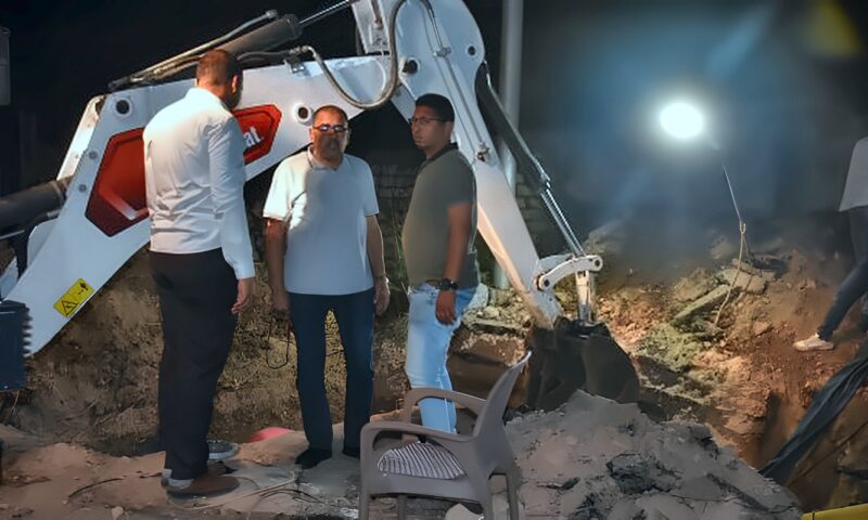 رئيس مياه الأقصر يتابع أعمال ضم خطوط جديدة بالبياضية لتحسين ضغوط المياه