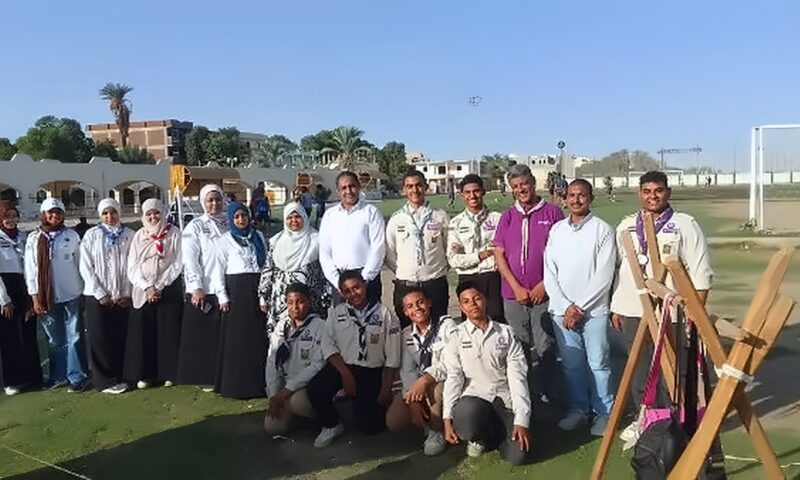 الرياضة بالأقصر تطلق معسكرا كشفيا في البعيرات لتنمية مهارات الطلائع