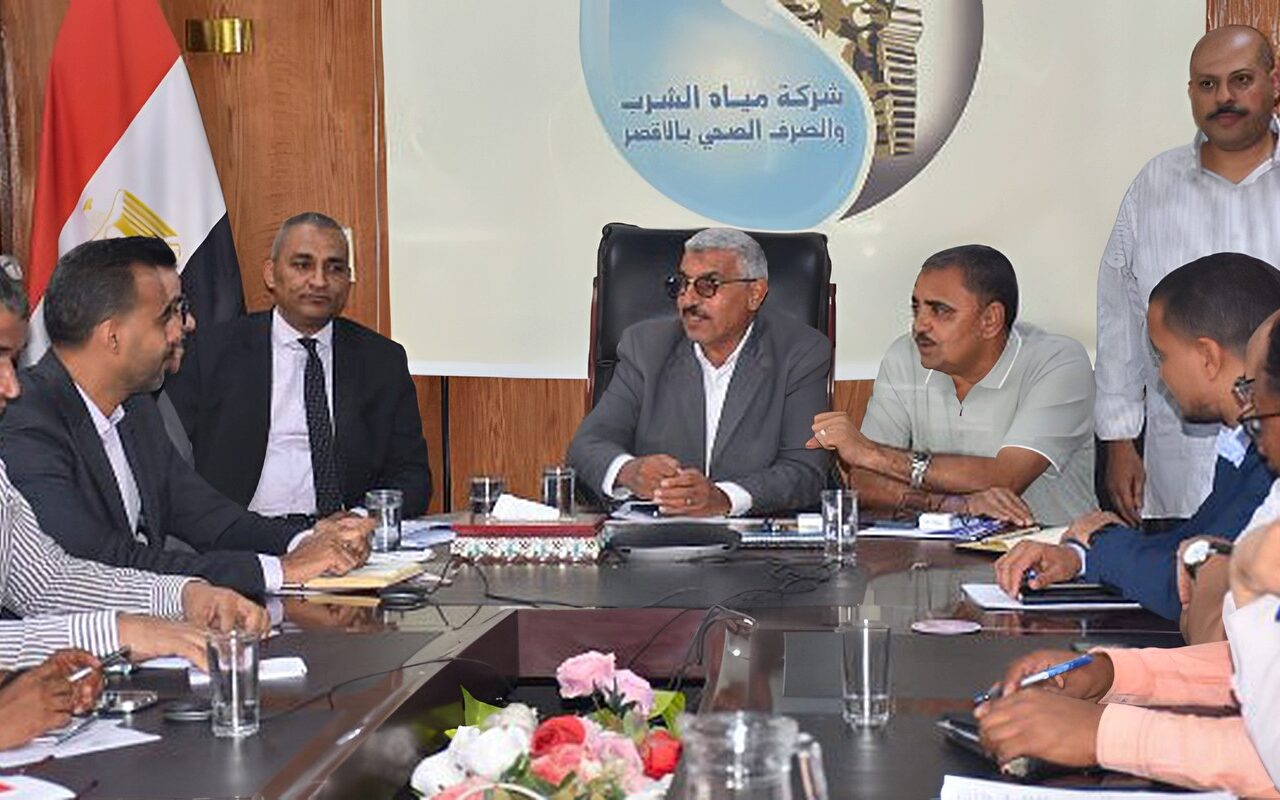 رئيس مياه الأقصر: تحسين جودة الخدمات وتقليل فاقد المياه على رأس أولوياتنا