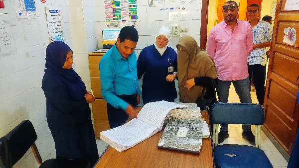 وكيل صحة الأقصر يتفقد وحدتين بالزينية ويوجه بصيانة عيادة الأسنان والمعمل