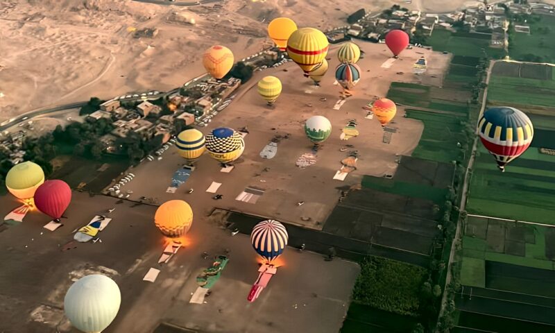 انتعاشة سياحية في سماء الأقصر.. 75 رحلة بالون طائر تقل 2050 سائحا من مختلف الجنسيات