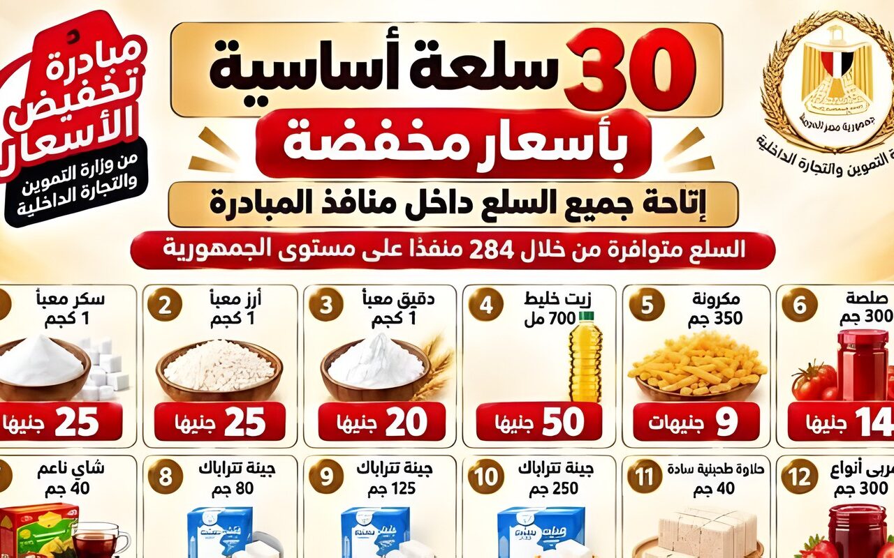 بعد زيادة الإقبال.. 6 منافذ لبيع 30 سلعة بأسعار مخفضة في الأقصر