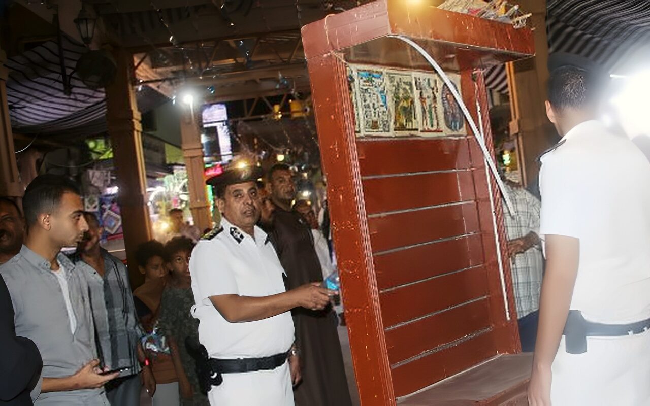 حملات للرقابة على الأسواق ورفع الإشغالات لتحقيق الإنضباط بشوارع أسوان