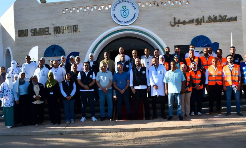 محافظ أسوان يتفقد جاهزية مستشفى أبو سمبل لاستقبال زوار تعامد الشمس