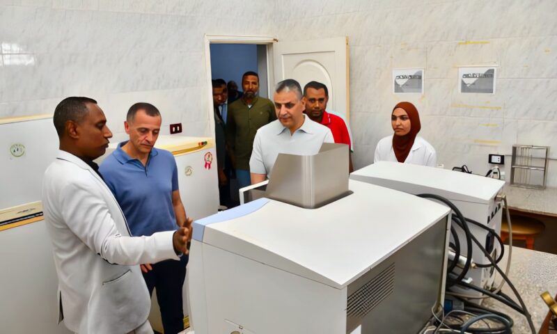 محافظ أسوان يتفقد محطة البحوث الزراعية لجنوب الوادى «توشكى» بمدينة أبو سمبل