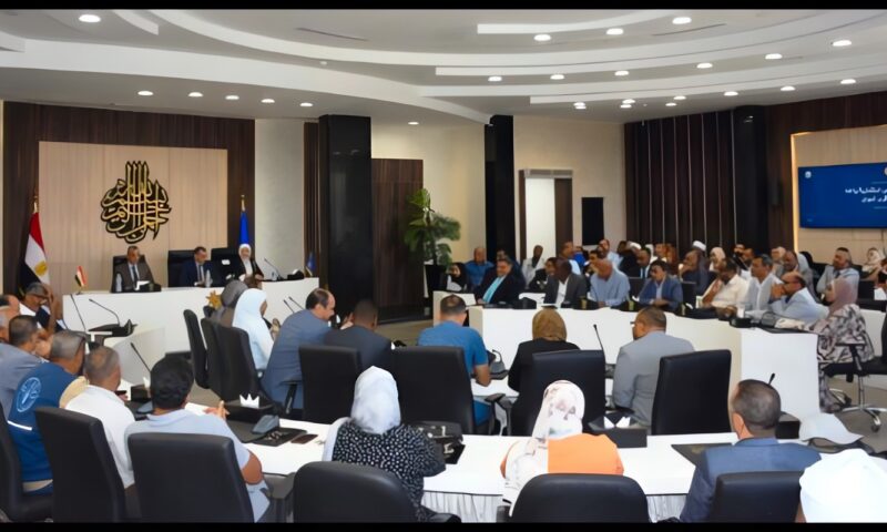 محافظ أسوان يعلن انطلاق فعاليات مبادرة القرية المنتجة لدعم التصنيع المحلي وتمكين أبناء الريف اقتصاديا