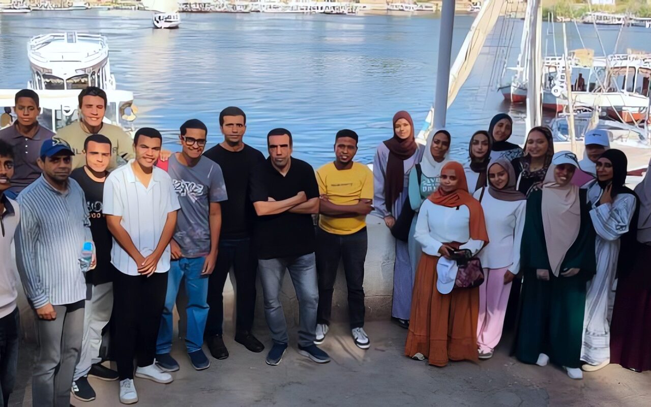 طلاب تكنولوجيا المصايد والأسماك بجامعة أسوان في رحلة علمية لاكتشاف أسرار الطيور المائية