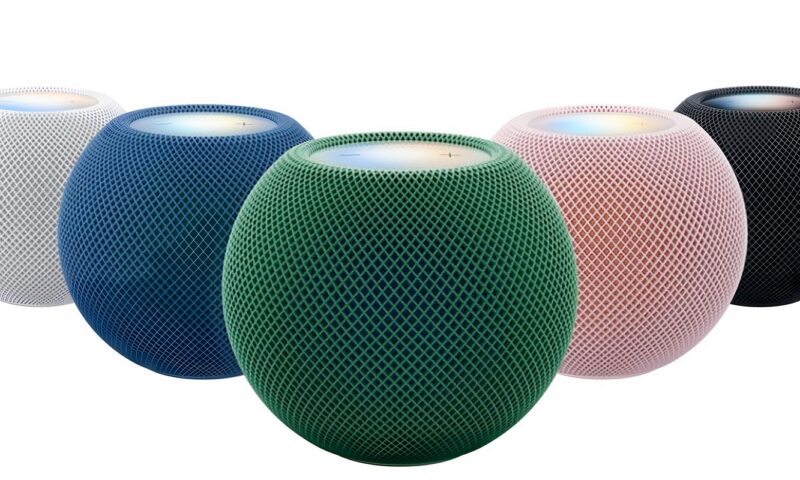 “أبل” تحدث “HomePod mini” بميزات صوتية جديدة وألوان إضافية