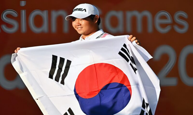 ذهبية الألعاب الآسيوية تعفي نجم الغولف الكوري الجنوبي توم كيم من الخدمة العسكرية