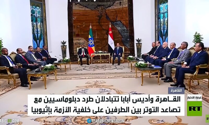 توتر متصاعد بين مصر وإثيوبيا