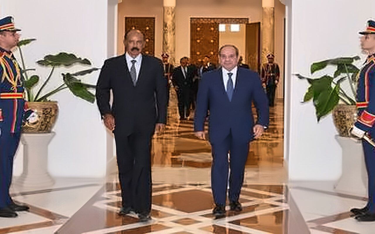 وسط توتر مع إثيوبيا.. السيسي وأفورقي: تنسيق وتوافق كبير بين مصر وإريتريا