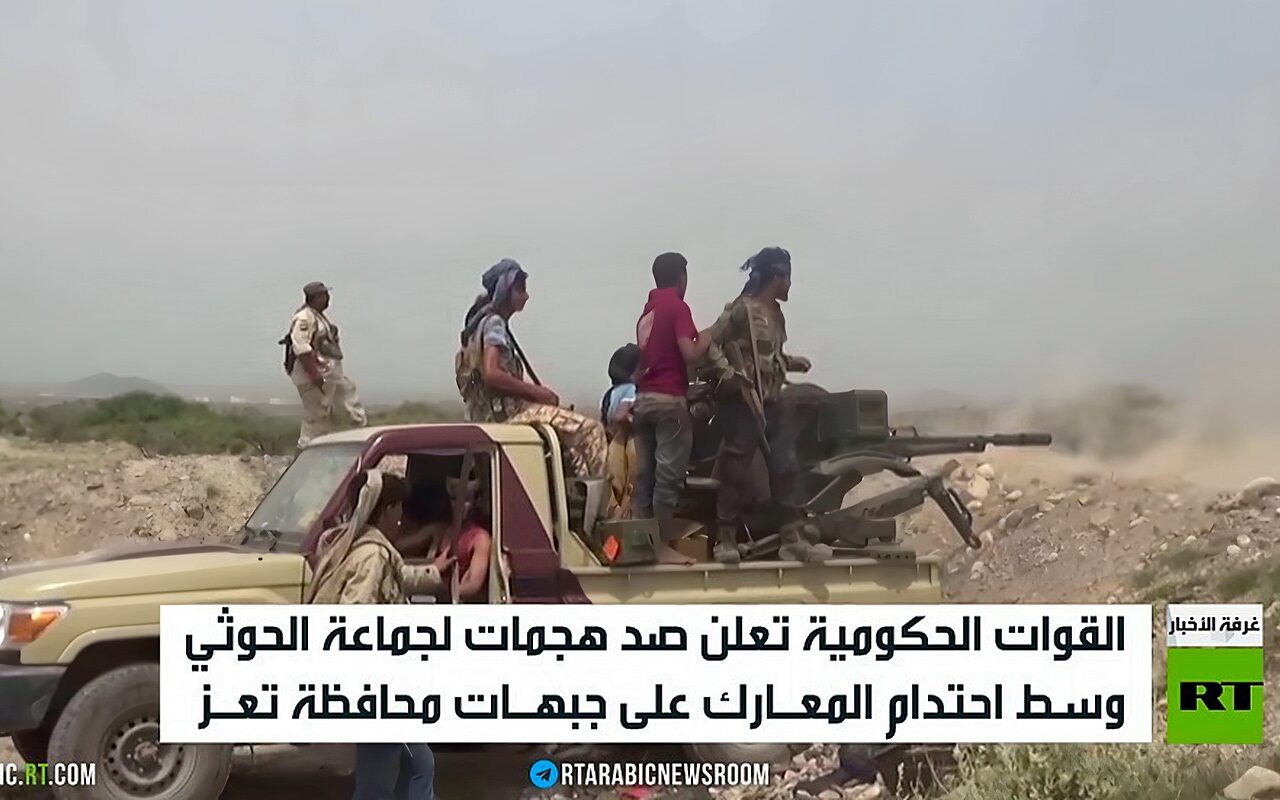 احتدام المعارك في جبهات تعز
