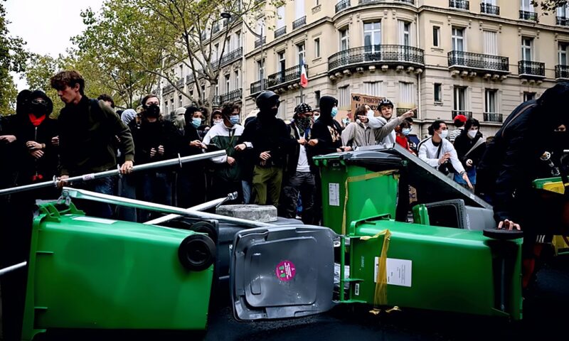 فرنسا: توقيف أكثر من 6600 شخص منذ اندلاع احتجاجات طلاب المرحلة الثانوية