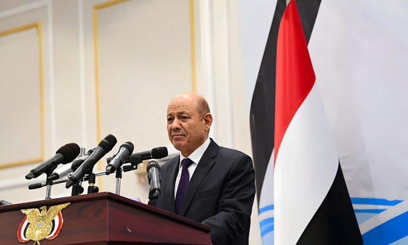 اليمن.. العليمي يعرض العفو والأمان على مسلحي الحوثي ويحدد هدفا لن تغيره التعقيدات في ساحات القتال