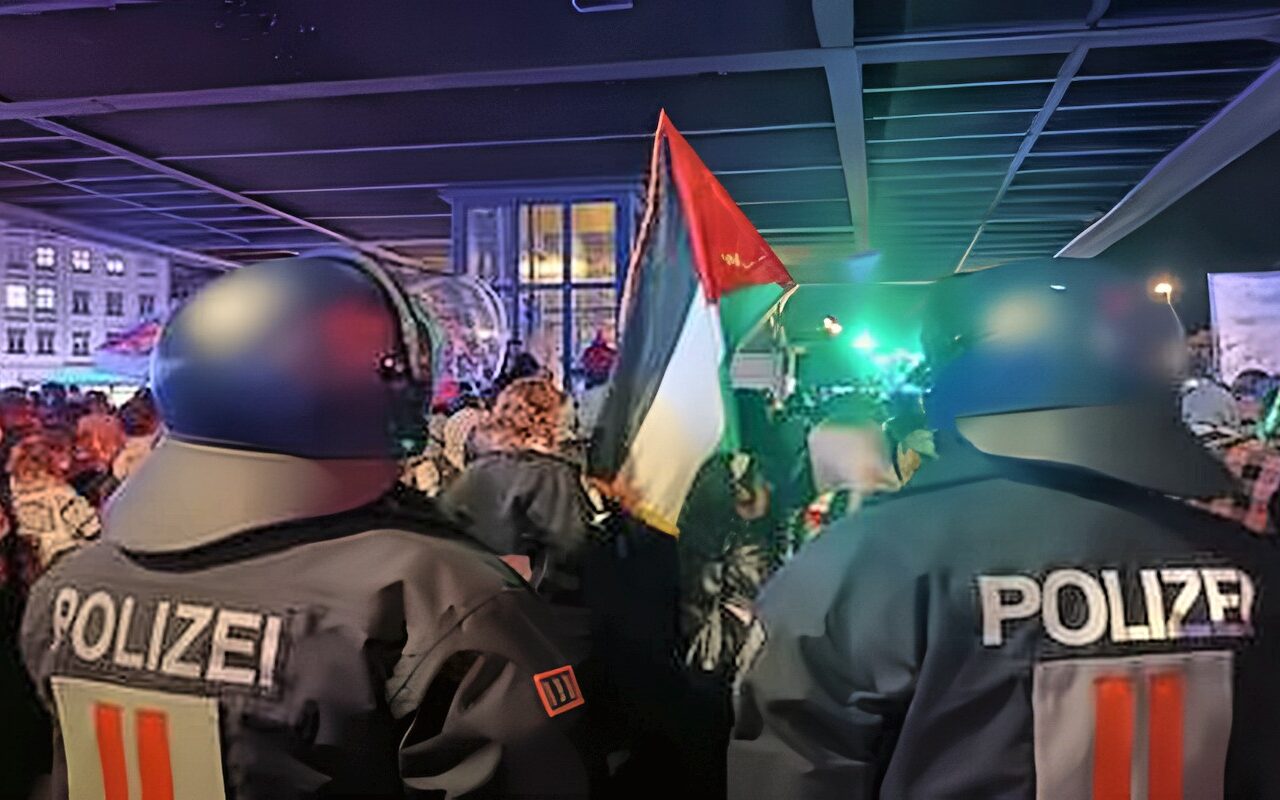 الشرطة الألمانية توقف مظاهرة مؤيدة للفلسطينيين في برلين