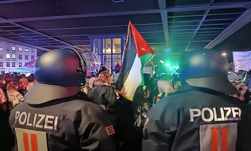 الشرطة الألمانية توقف مظاهرة مؤيدة للفلسطينيين في برلين