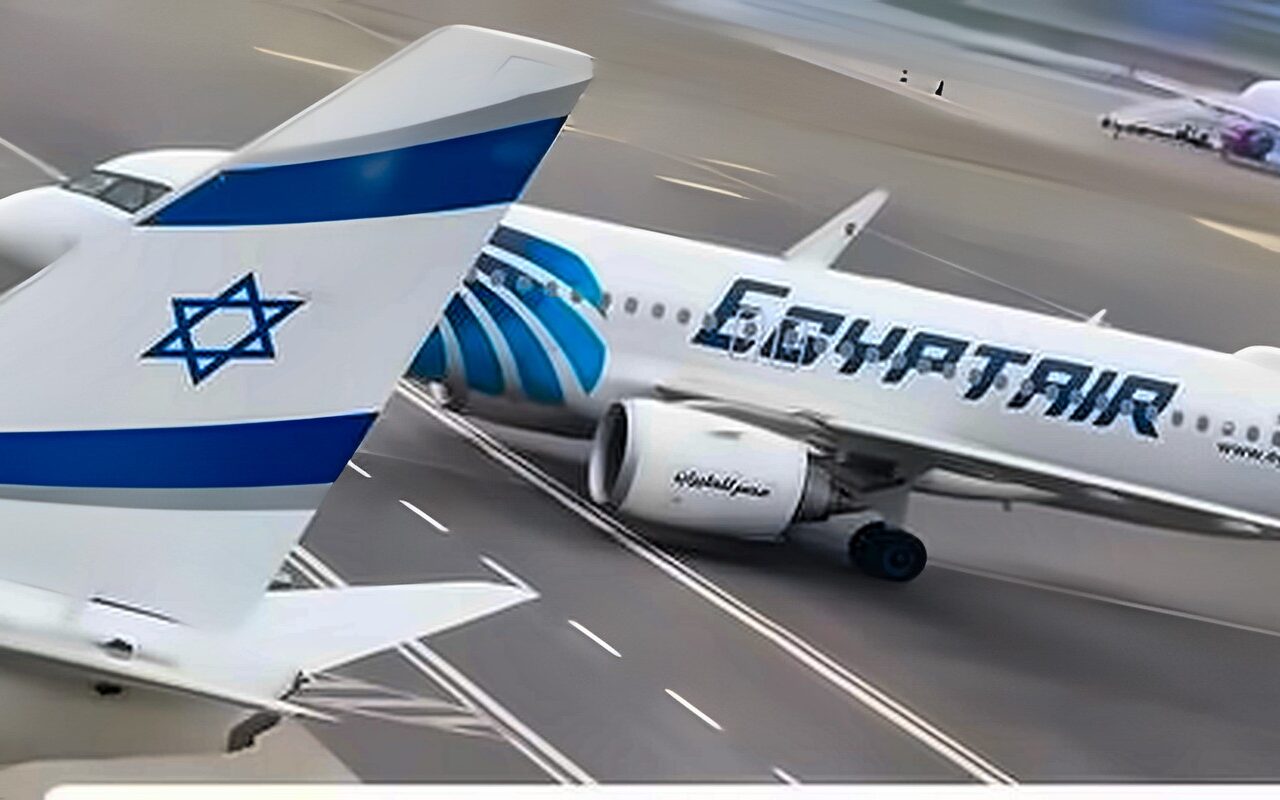 غضب في تل أبيب من طيار مصري وثق طائرة “العال” برسالة من خطاب للسادات